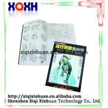 Top selling permanent makeup practice book,sketch book for dragon tattoo book